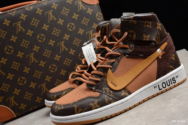 1st Kicks Air OG 555088-602 Origin Story 1 Jordan High Retro 0702